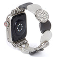 Mega Dulce Apple Smartwatch Metal Y Piedra Universal Correa Reloj