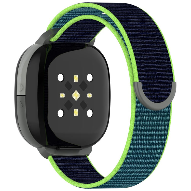 Fitbit Ace LTE Children Watch Watchband Round Tail Braided Nylon Wrist Strap - Lime#serie_6