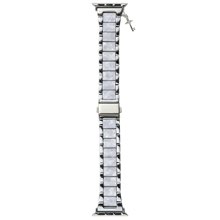 3-bead Strap for Apple Watch Series 49mm - 45mm - 44mm - 42mm - Silver Splicing#serie_1