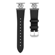 Excelente Garmin Vivomove 3 Cuero Auténtico Y Metal Correa Reloj