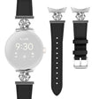 Absolutamente Agradable Google Smartwatch Cuero Auténtico Y Metal Universal Correa Reloj