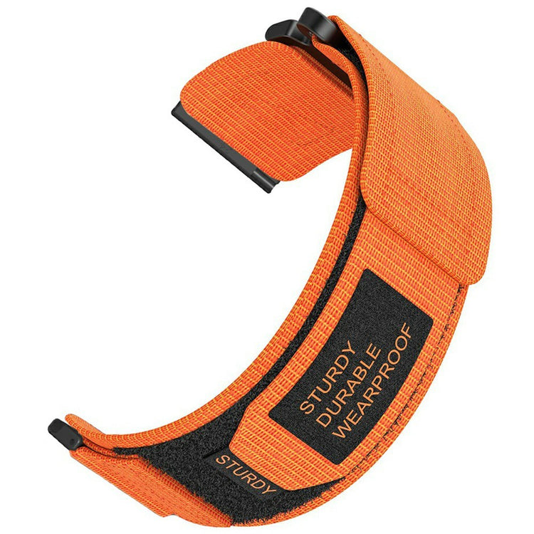 Suunto 9 / 7 / Spartan Sport Wrist HR Baro Nylon Watch Band 24mm Loop Fastener Strap - Orange#serie_1