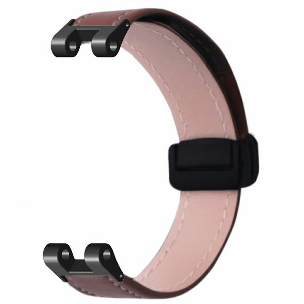 Garmin Lily Watch Strap Vegan Leather Wrist Band with Magnetic Buckle - Coffee#serie_2