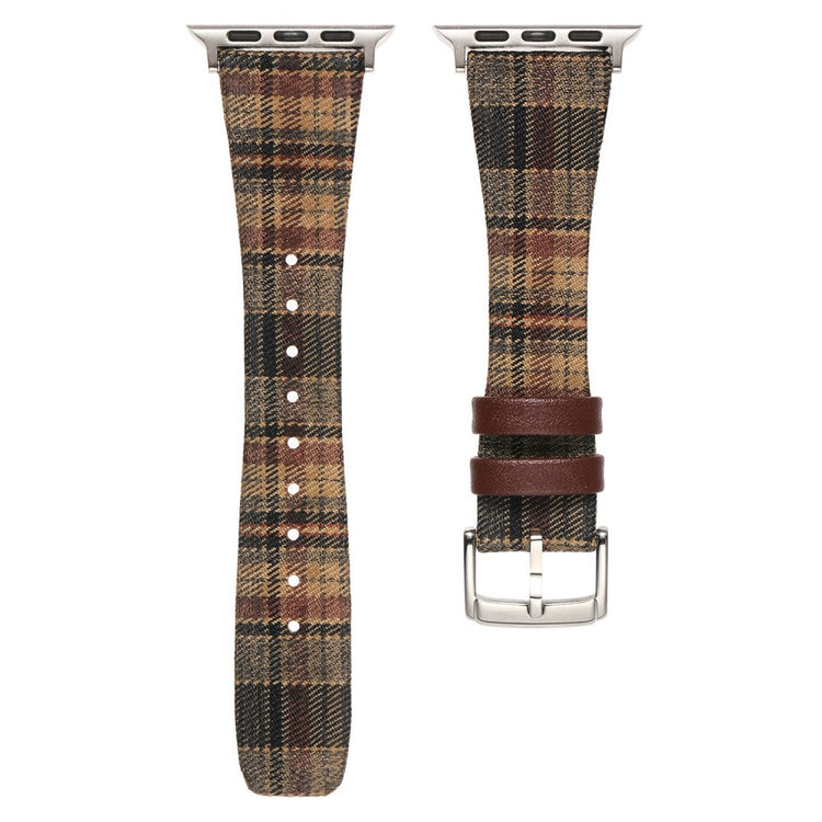 Plaid Woolen Strap for Apple Watch Series 41mm - 40mm - 38mm - Style 1#serie_7