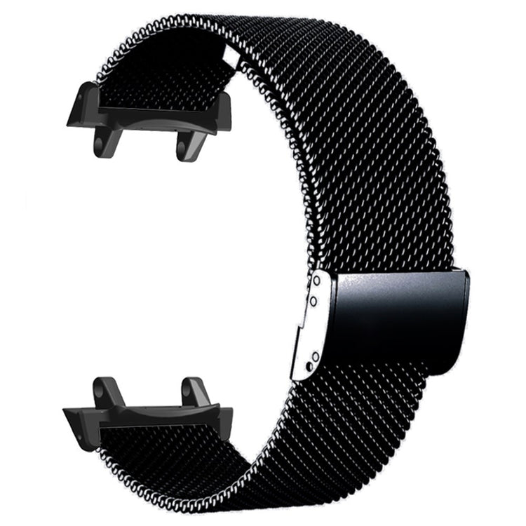 Huami Amazfit T-Rex 3 Metal Band Milanese Mesh Watch Strap with Connector - Black#serie_1