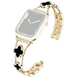 Absolutamente Linda Apple Smartwatch Metal Y Estrás Universal Correa Reloj
