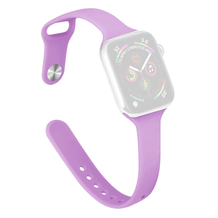 KALEBOL Silicone Watch Band Apple Watch Series 10 46mm Replacement Strap - Purple#serie_16