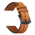 Remarcablemente Elegante Universal Cuero Auténtico Universal Correa Reloj