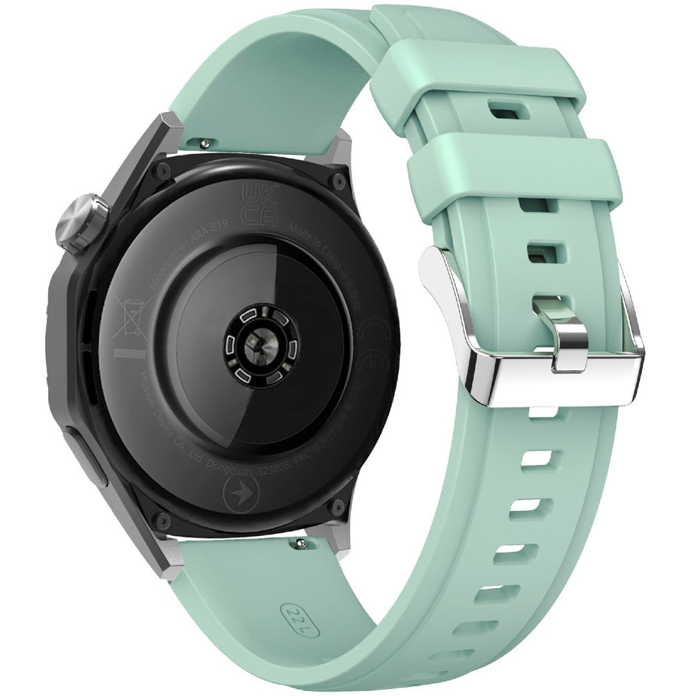 KALEBOL 22mm Silicone Watch Strap Samsung Galaxy Watch3 45mm / Huawei Watch GT 5 46mm / GT 5 Pro 46mm Wrist Band - Green#serie_4
