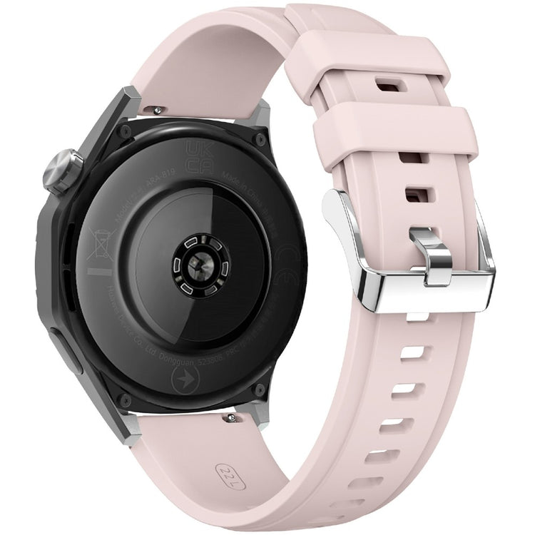KALEBOL 22mm Silicone Watch Strap Samsung Galaxy Watch3 45mm / Huawei Watch GT 5 46mm / GT 5 Pro 46mm Wrist Band - Pink#serie_6