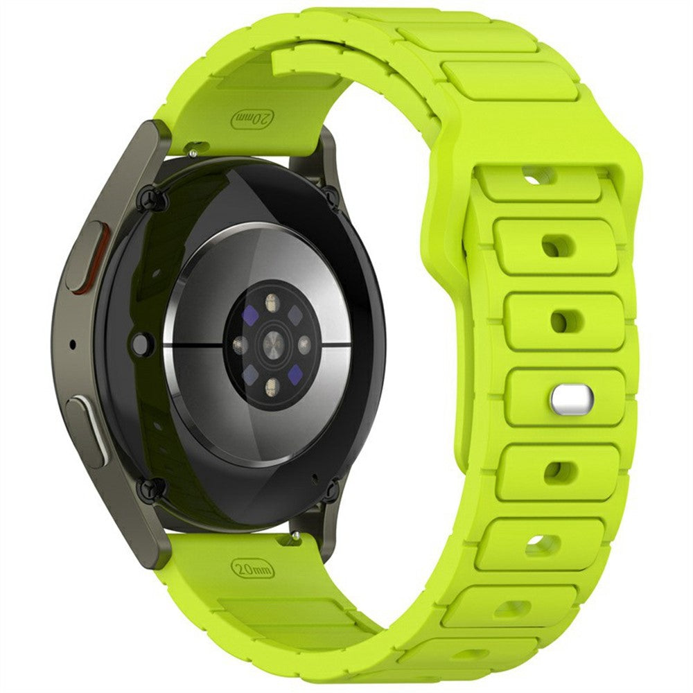 KALEBOL 22mm Silicone Watch Strap Samsung Galaxy Watch3 45mm / Huawei Watch GT 5 46mm / GT 5 Pro 46mm I-Shaped Band - Lime#serie_8