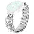 Mega Exquisita Gabb Watch 1 Metal Y Estrás Correa Reloj