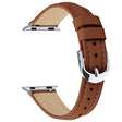 Increíblemente Dulce Apple Smartwatch Cuero Auténtico Universal Correa Reloj