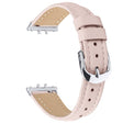 Mega Fuerte Samsung Galaxy Fit 3 Cuero Auténtico Correa Reloj