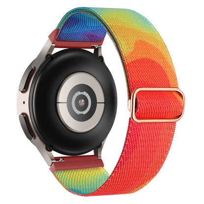 Patterned Nylon Watch Band for Coros Apex Pro / Apex 46mm - Colorful Fluid Design#serie_7