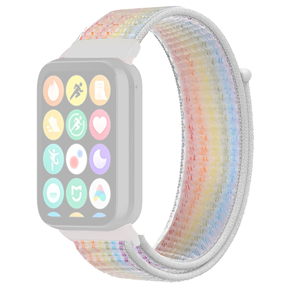 Helt Vildt Cool Nylon Rem passer til Xiaomi Smart Band 8 Pro - Flerfarvet#serie_13