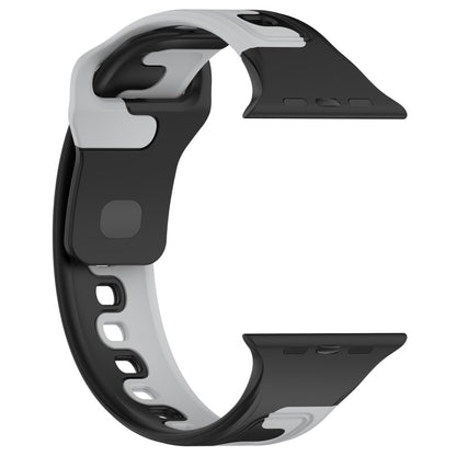 Vildt Holdbart Silikone Universal Rem passer til Apple Smartwatch - Sølv#serie_5