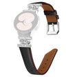Rhinestone Band Samsung Galaxy Watch Universal 20mm Crown-shape Connector Watch Strap with Silver Buckle