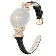 Google Pixel Watch / Watch 2 Rose Gold Buckle Watch Band Strap with Crown-Shape Connector