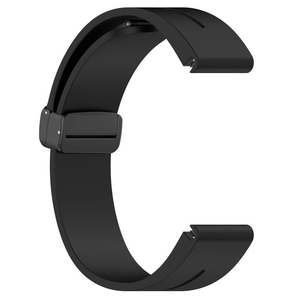 Mega Fed Silikone Universal Rem passer til Smartwatch - Sort#serie_1