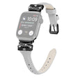 Watchband Apple Watch Series 9 8 7 41mm / 6 5 4 SE SE (2022) SE (2023) 40mm / 3 2 1 38mm Black Buckle Watch Strap