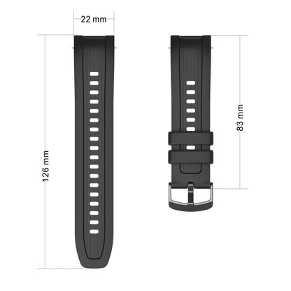 Huami Amazfit Balance (A2286) Silicone Strap Wrist Watch Band with Watch Frame Cover - Baby Blue#serie_4