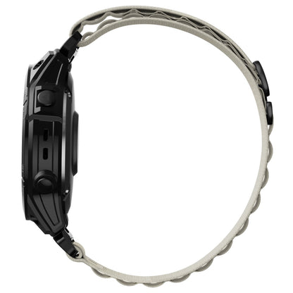 Garmin Fenix 7X / 7X Solar / Tactix 7 Pro Nylon Watch Band Adjustable 26mm Quick Release Wrist Strap - Orange#serie_3