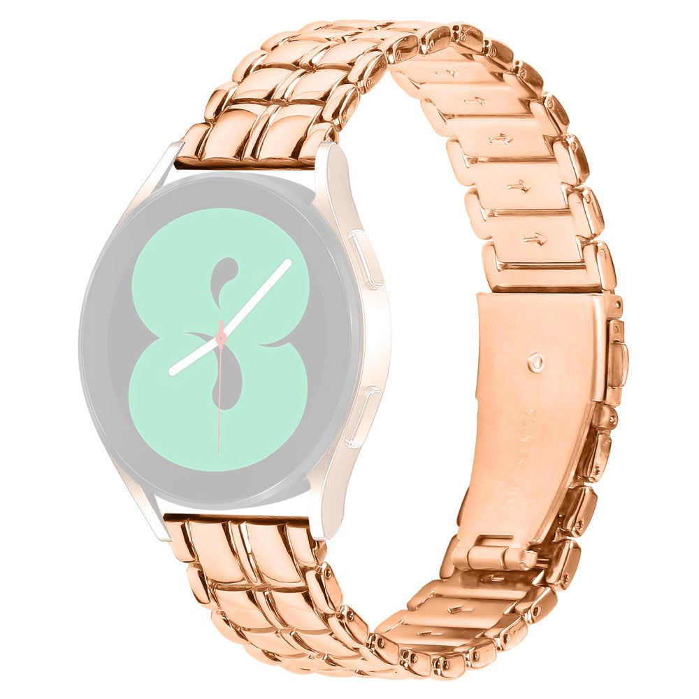 Holdbart Metal Universal Rem passer til Samsung Smartwatch - Pink#serie_3