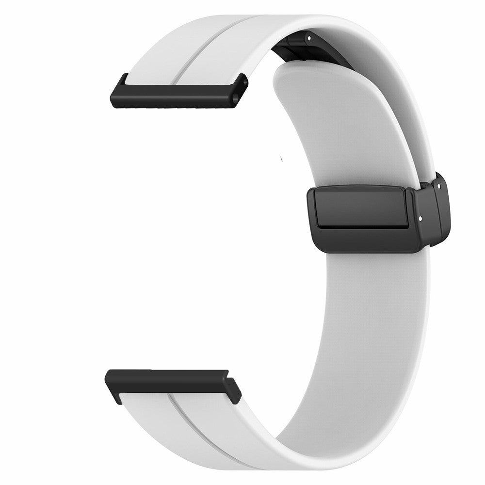 Kønt Silikone Universal Rem passer til Smartwatch - Hvid#serie_1