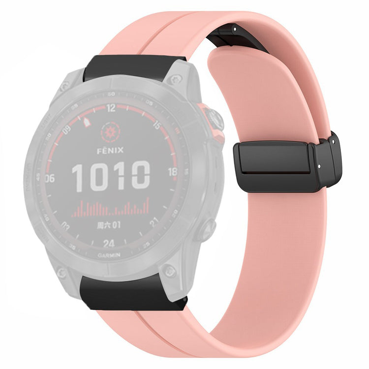 Mega Fint Silikone Universal Rem passer til Smartwatch - Pink#serie_4