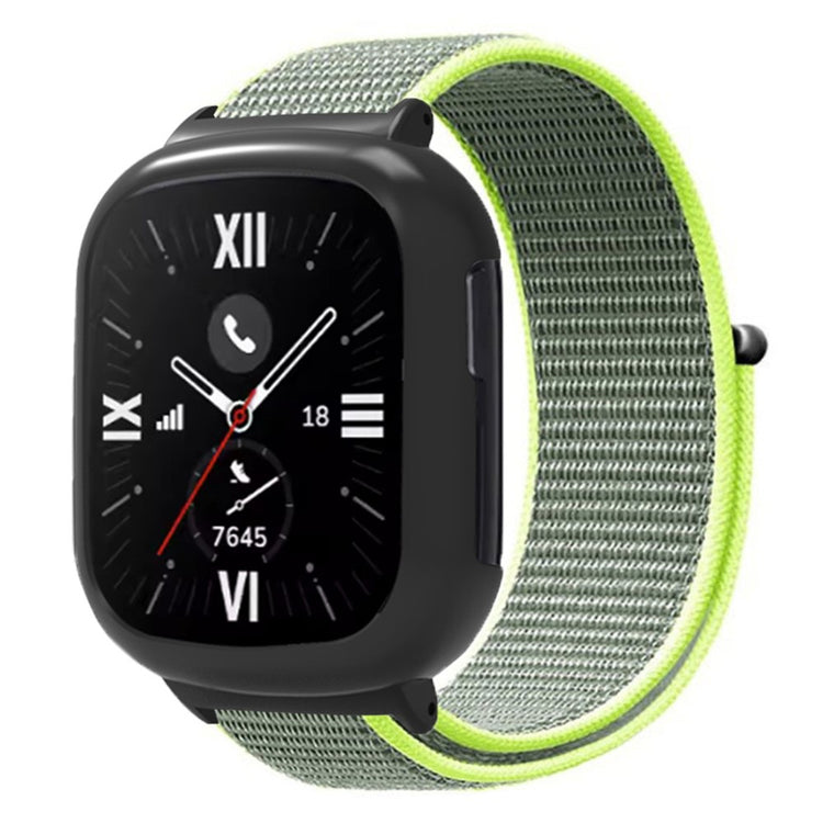 Rigtigt Skøn Nylon Rem passer til Honor Watch 4 - Gul#serie_5