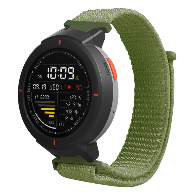 Godt Nylon Universal Rem passer til Amazfit Verge / Amazfit Verge Lite - Grøn#serie_2