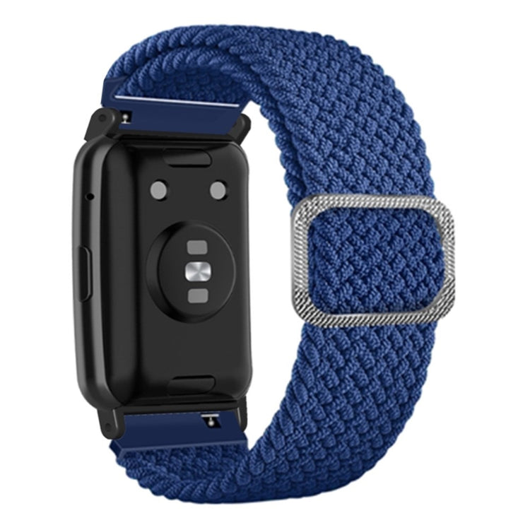 Nylon Universal Rem passer til Huawei Watch Fit / Huawei Watch Fit Special Edition - Blå#serie_15