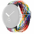 Braided Elastic Watch Band Google Pixel Watch / Watch 2 Replacement Adjustable Wrist Strap - Rainbow