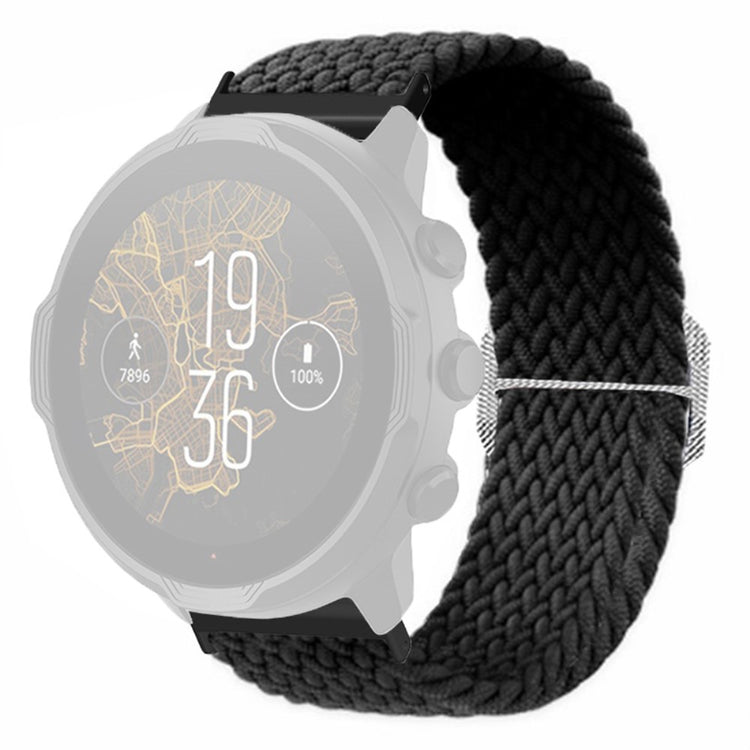 Vildt Holdbart Nylon Universal Rem passer til Smartwatch - Sort#serie_5