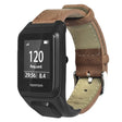 TomTom Runner 3 / Adventurer Watch Band Genuine Cow Leather Strap with Case