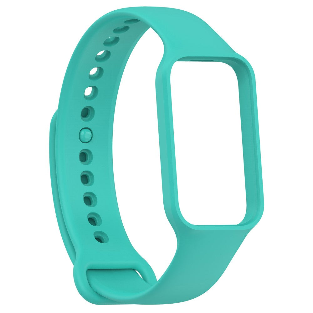 Silikone Universal Rem passer til Xiaomi Redmi Band 2 / Xiaomi Smart Band 8 Active - Grøn#serie_10