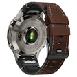 Garmin 22mm Quickfit Watch Band Leather and Flexible Wriststrap