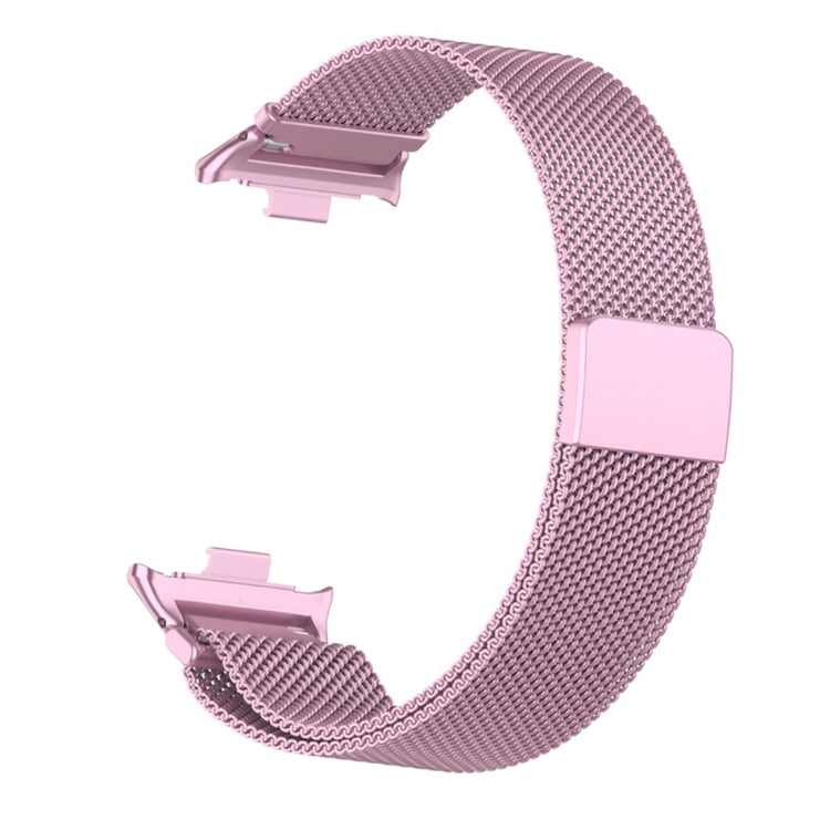 Meget Fint Metal Rem passer til Xiaomi Smart Band 8 Pro - Pink#serie_11