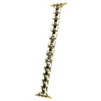 Apple Watch 41mm / 40mm / 38mm Slim 3-Bead Watch Band - Gold+Black