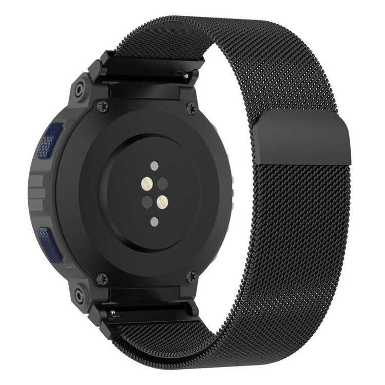 Eminent Metal Rem passer til Amazfit Active Edge - Sort#serie_5