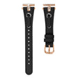 Garmin Move 3 / Vivomove 3 Watchband Genuine Cow Leather T-belt with Rhinestone Decor