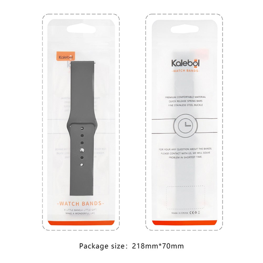 Silikone Universal Rem passer til Fitbit Charge 6 / Fitbit Charge 5 - Hvid#serie_2