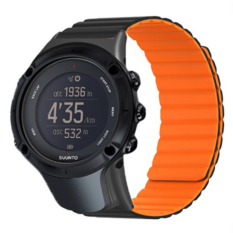 Helt Vildt Elegant Silikone Universal Rem passer til Suunto Smartwatch - Orange#serie_2