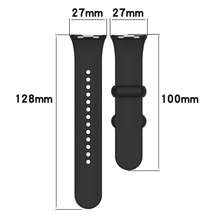 Silikone Universal Rem passer til Xiaomi Band 8 Pro / Xiaomi Redmi Watch 4 - Rød#serie_4