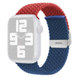 Apple Watch Series 41mm / 40mm / 38mm Nylon Watch Band - Red+Blue