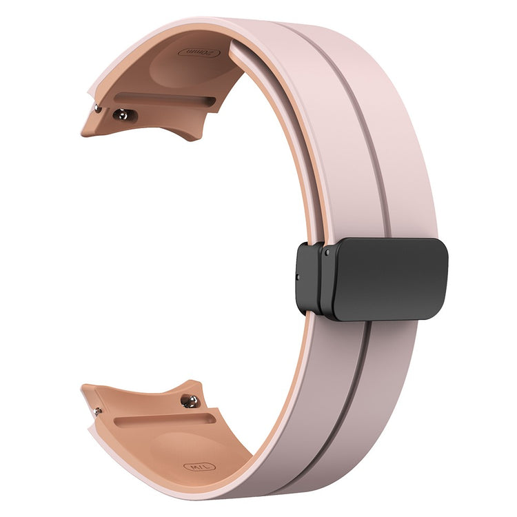 Rigtigt Skøn Silikone Universal Rem passer til Samsung Smartwatch - Pink#serie_10