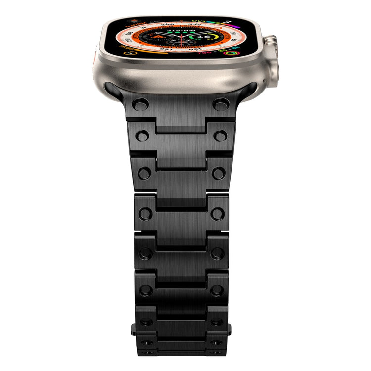 Rigtigt Elegant Metal Universal Rem passer til Apple Smartwatch - Sort#serie_3