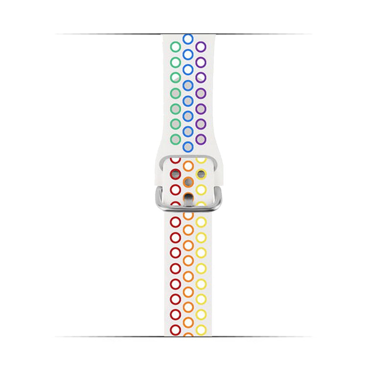 Vildt Slidstærk Silikone Universal Rem passer til Apple Smartwatch - Flerfarvet#serie_2