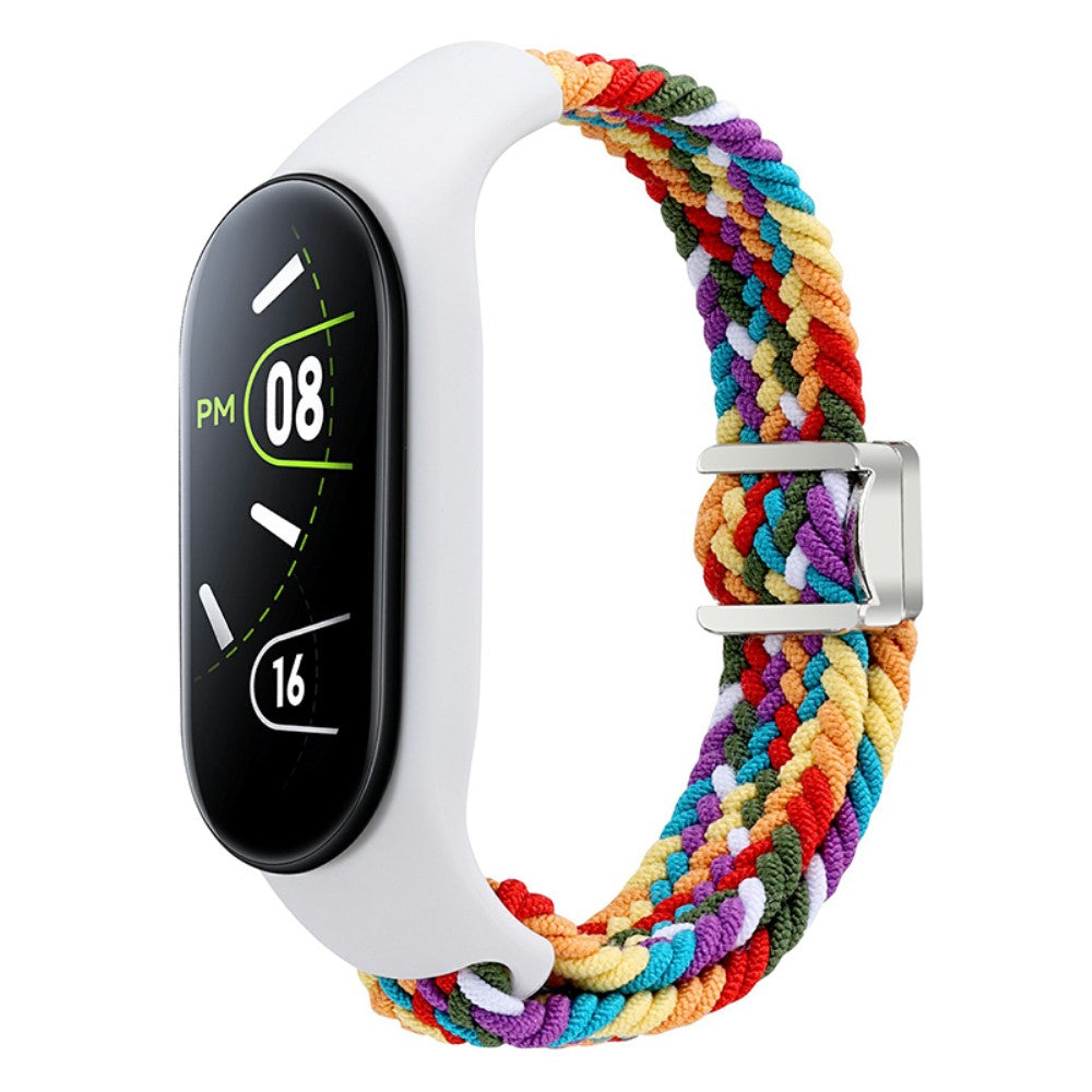 Super Sejt Nylon Universal Rem passer til Xiaomi Smartwatch - Flerfarvet#serie_7